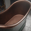 Matte Black Copper Bathtub