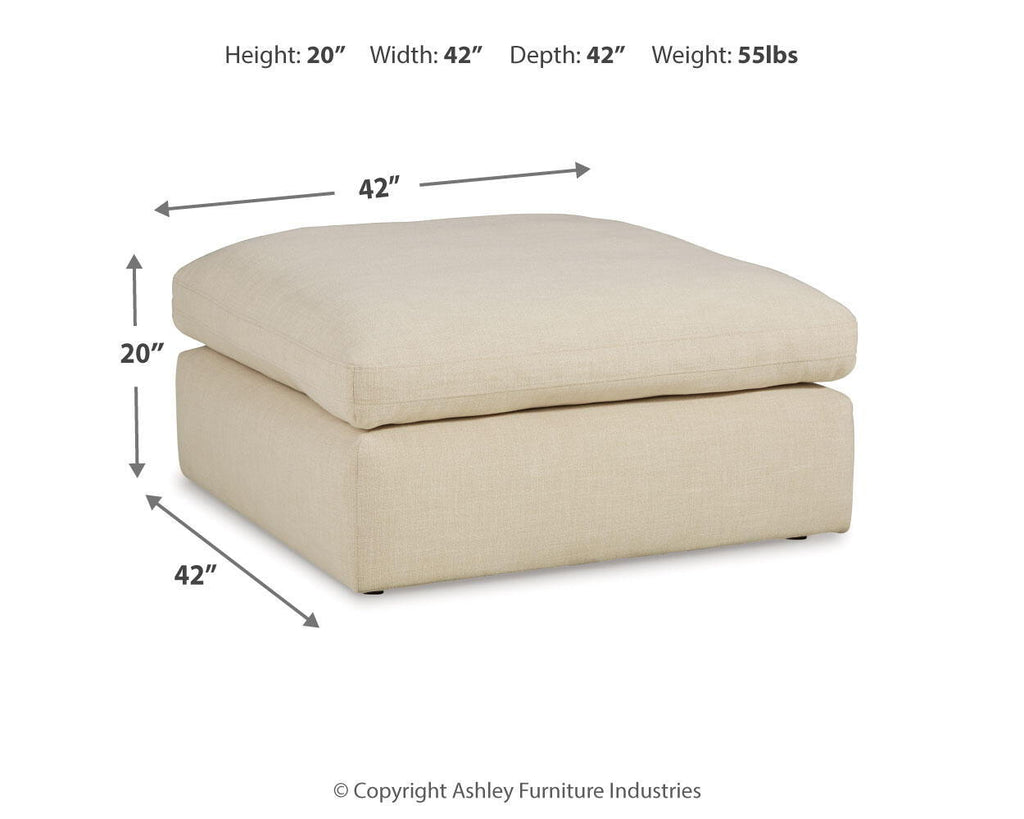 Elyza Oversized Ottoman