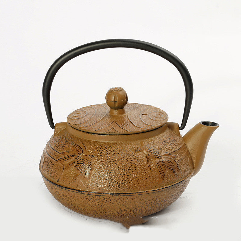 Ancient Pottery Enamel Tea Set