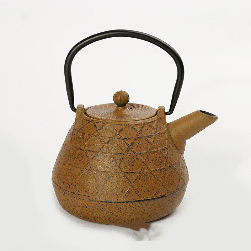 Ancient Pottery Enamel Tea Set