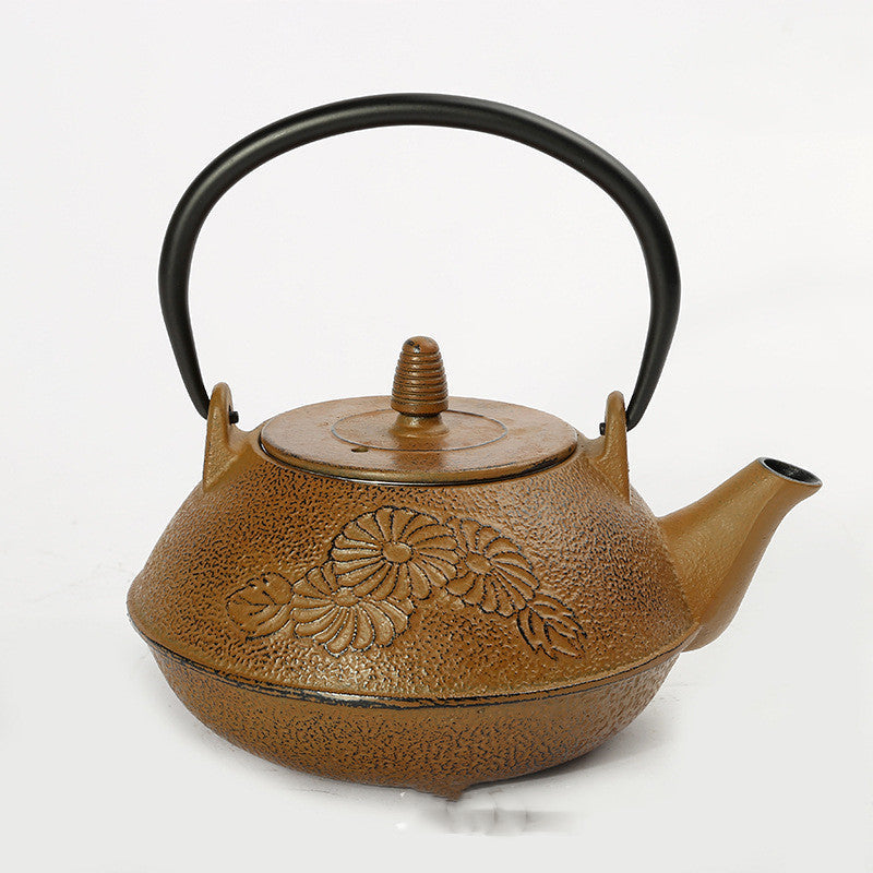 Ancient Pottery Enamel Tea Set