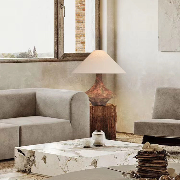 Ceramic Pottery Table Lamp
