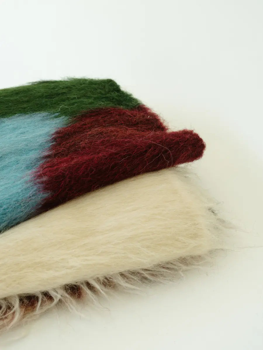 Handwoven Wool Lizhnyk — Large Floral