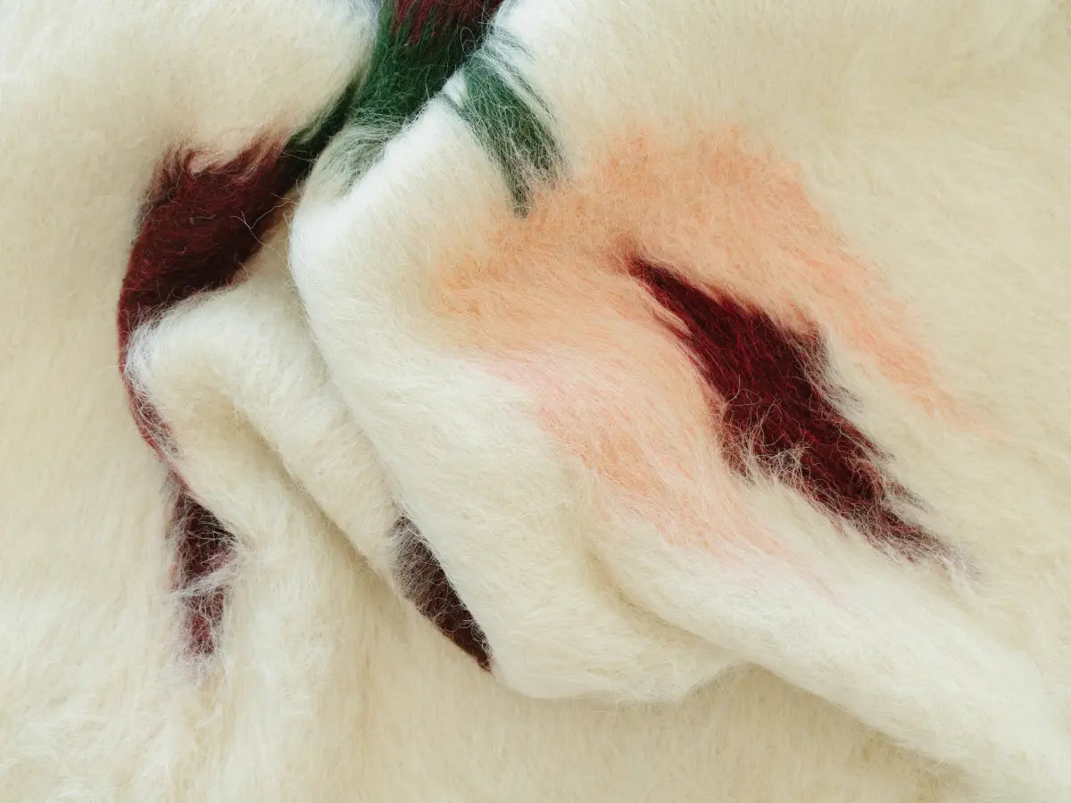 Handwoven Wool Lizhnyk — Floral