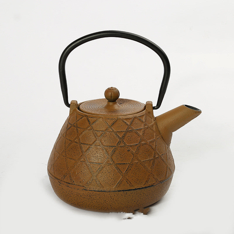 Ancient Pottery Enamel Tea Set