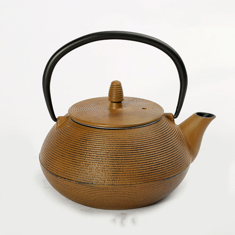 Ancient Pottery Enamel Tea Set