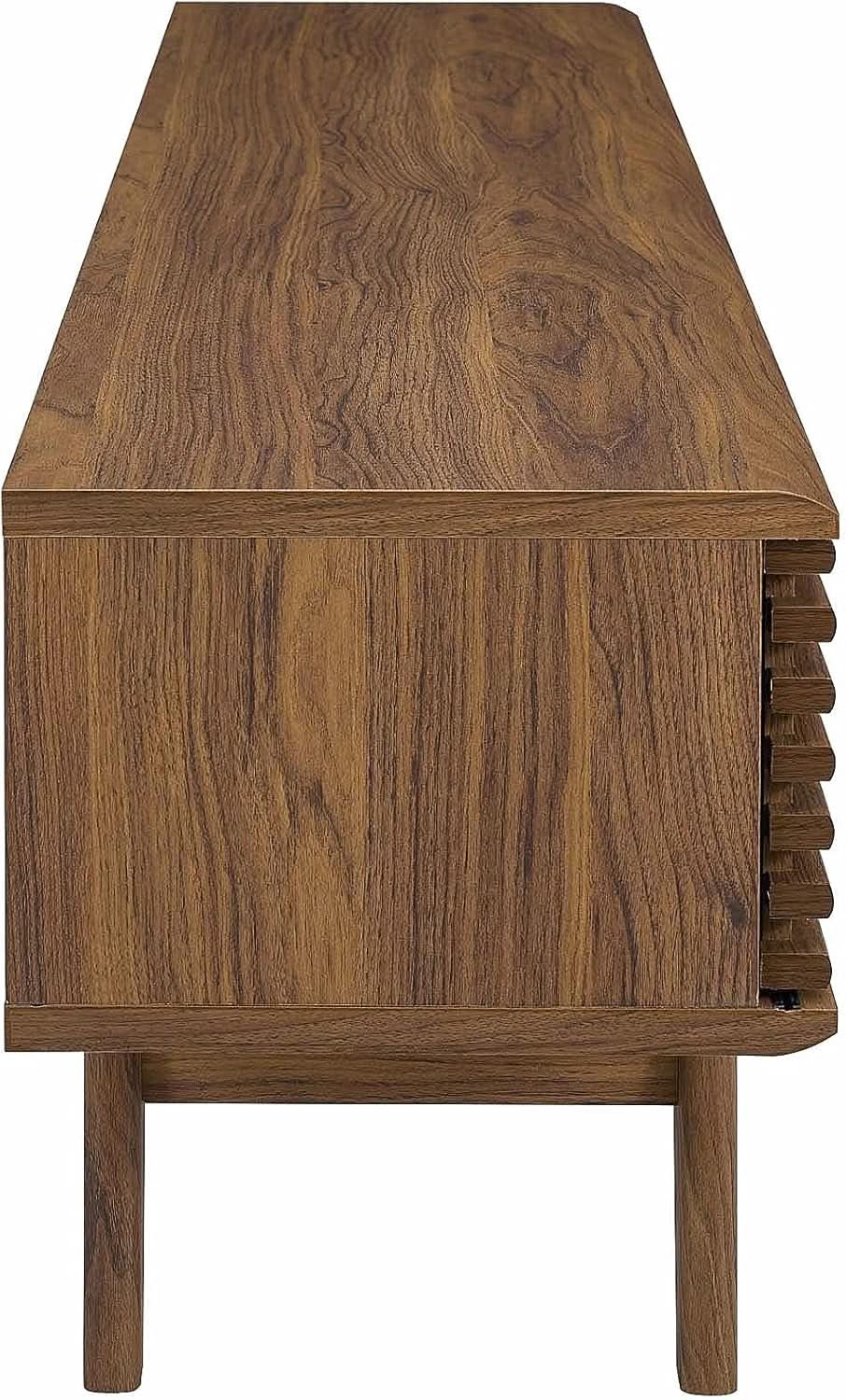 Walnut TV Console — 70"