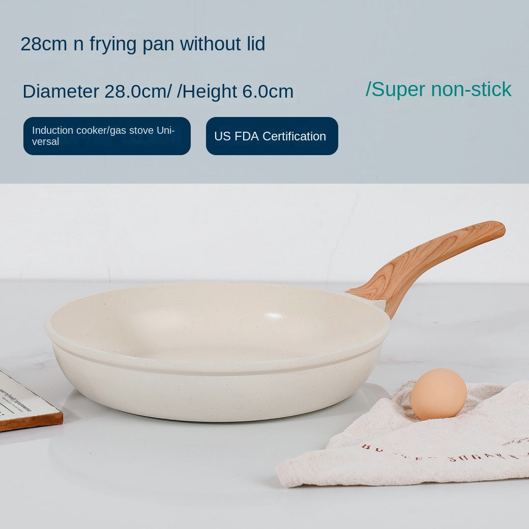 Beige Nonstick Sauté Pan