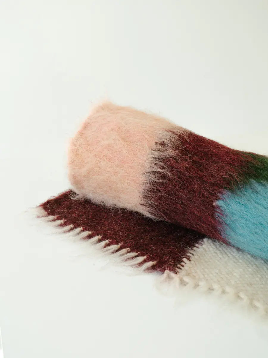 Handwoven Wool Lizhnyk — Large Floral