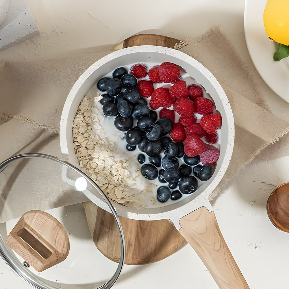 Beige Nonstick Sauté Pan