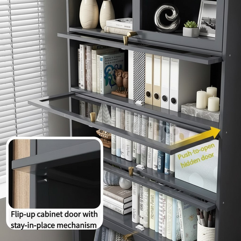 Four-Tier Bamboo Bookcase
