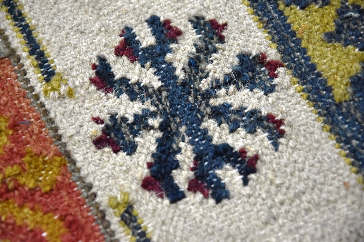 Kilim Wool Rug — Rust