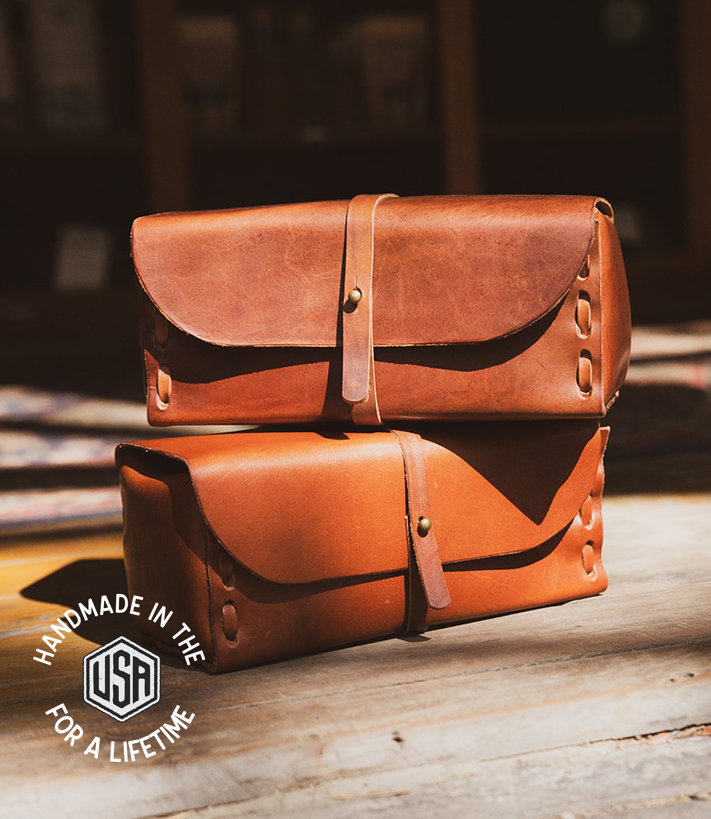 Leather Apothecary Box