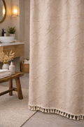 Valencia Tufted Shower Curtain