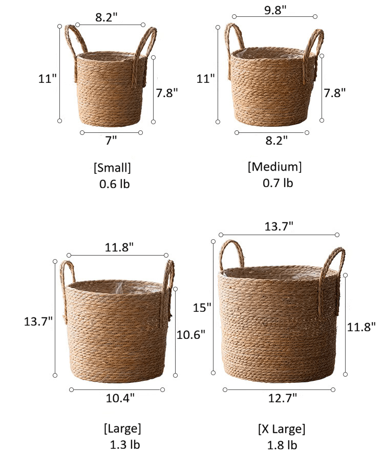 Seagrass Planter Basket