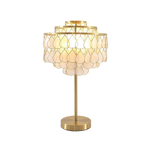 Capiz Shell Table Lamp