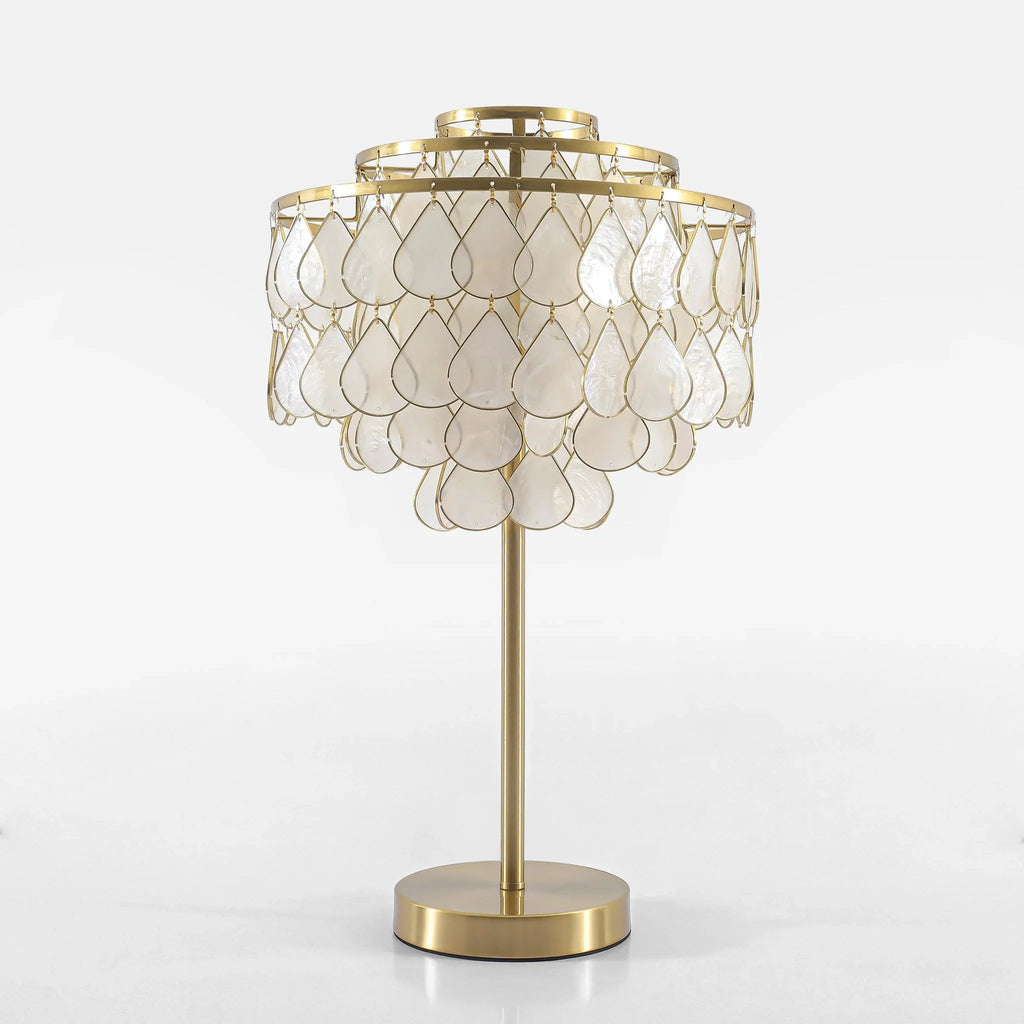 Capiz Shell Table Lamp
