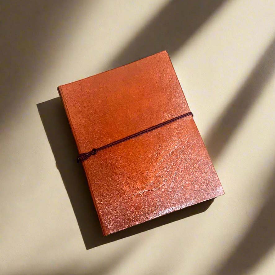 Upcycled Leather Journal