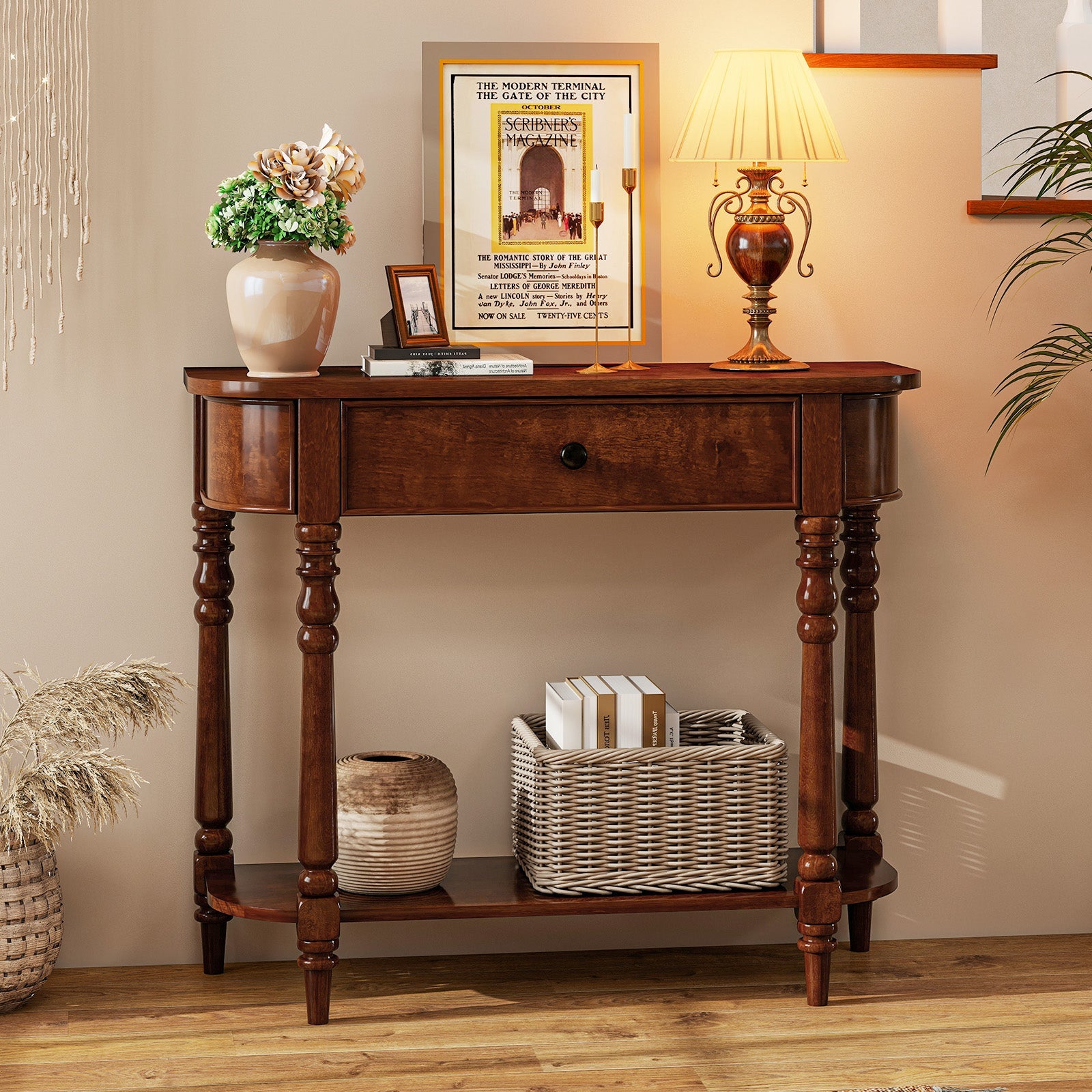 Two-Tier Console Table