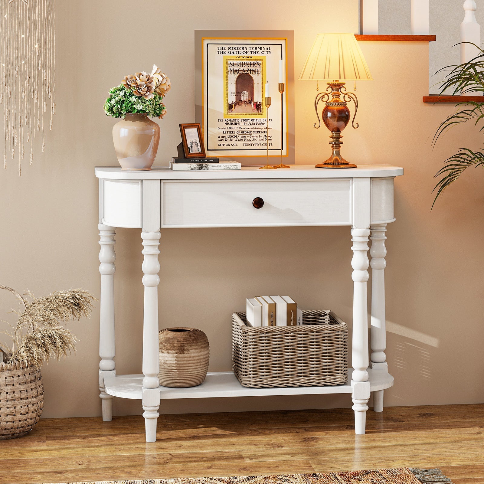 Two-Tier Console Table