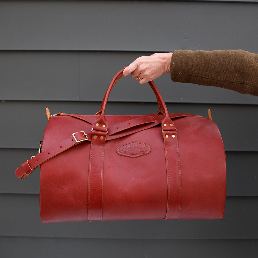 Roadtrip Leather Duffle