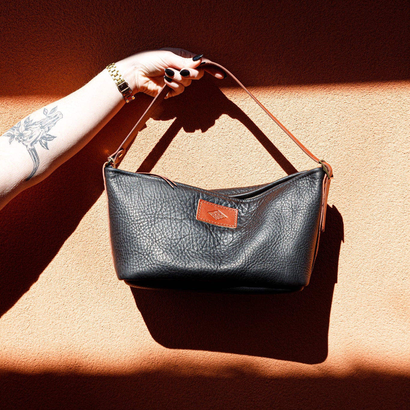 Solstice Leather Shoulder Bag
