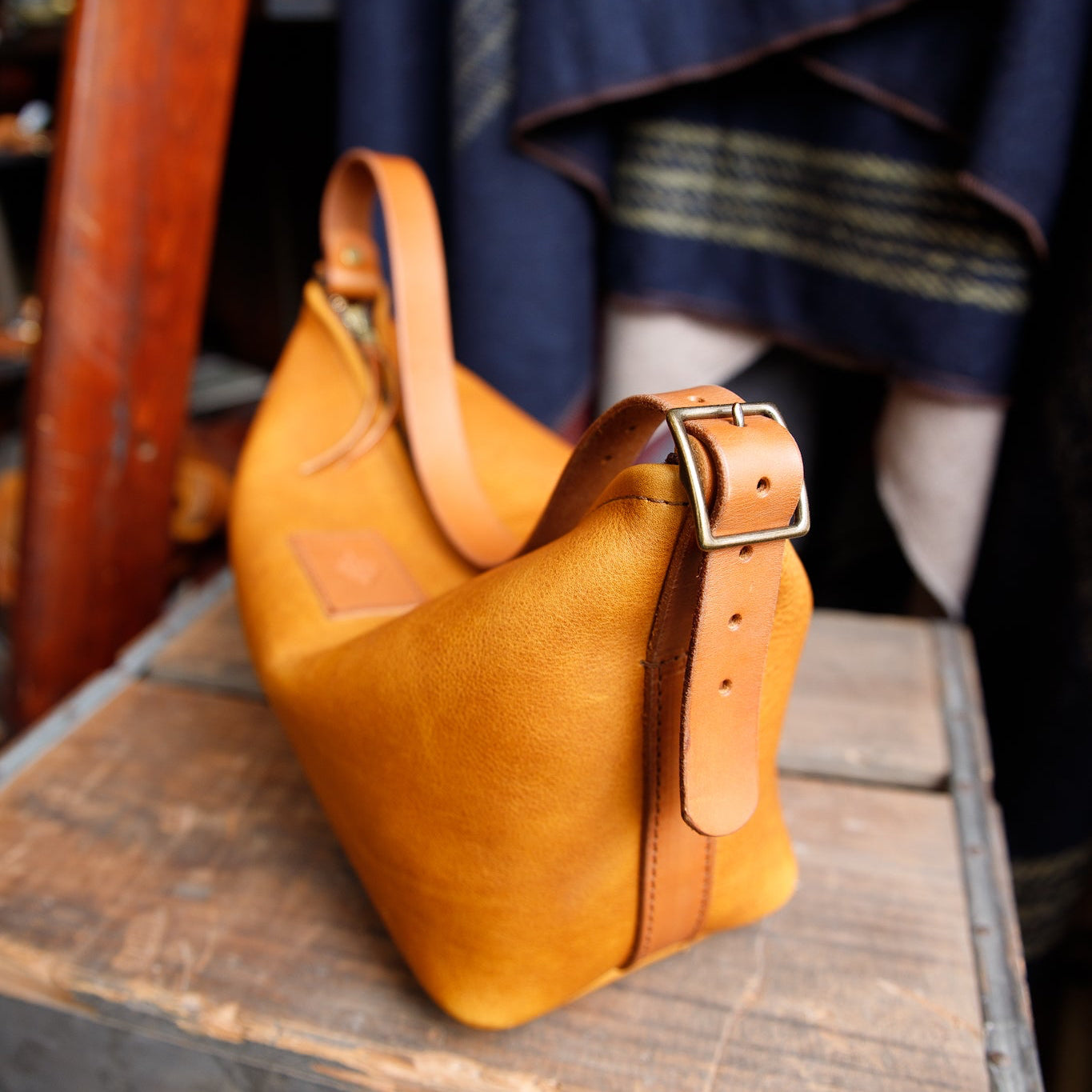 Solstice Leather Shoulder Bag