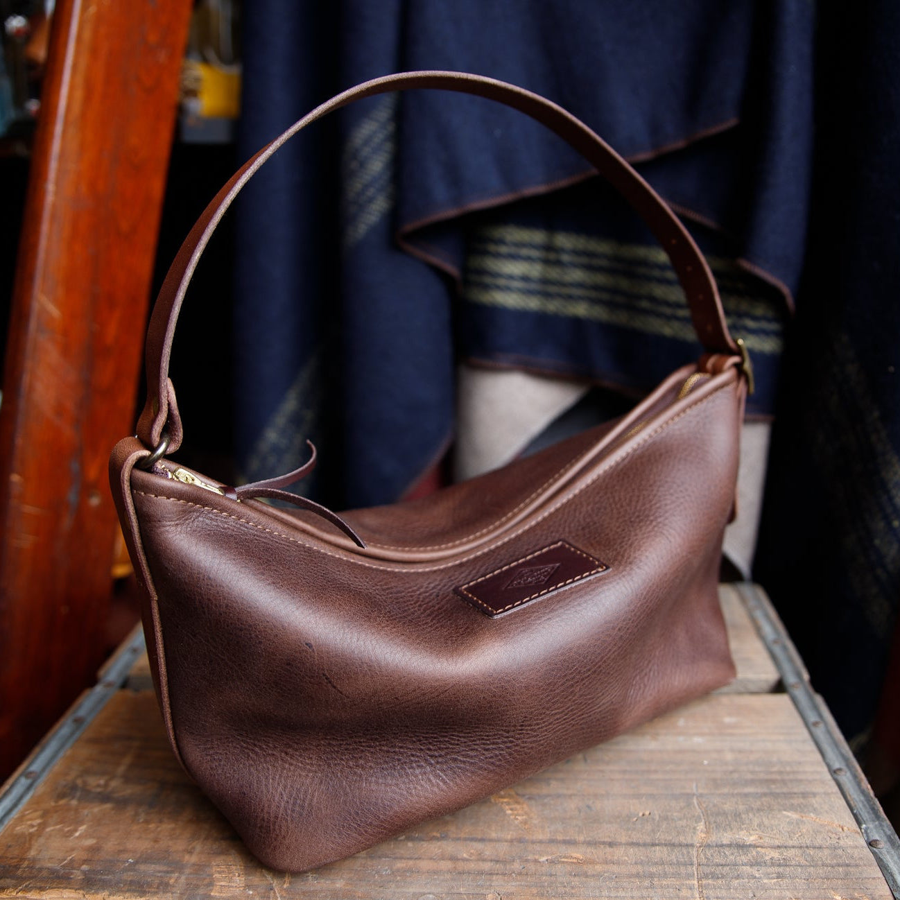 Solstice Leather Shoulder Bag