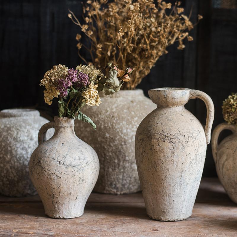 Pompeii Amphora Cement Pot