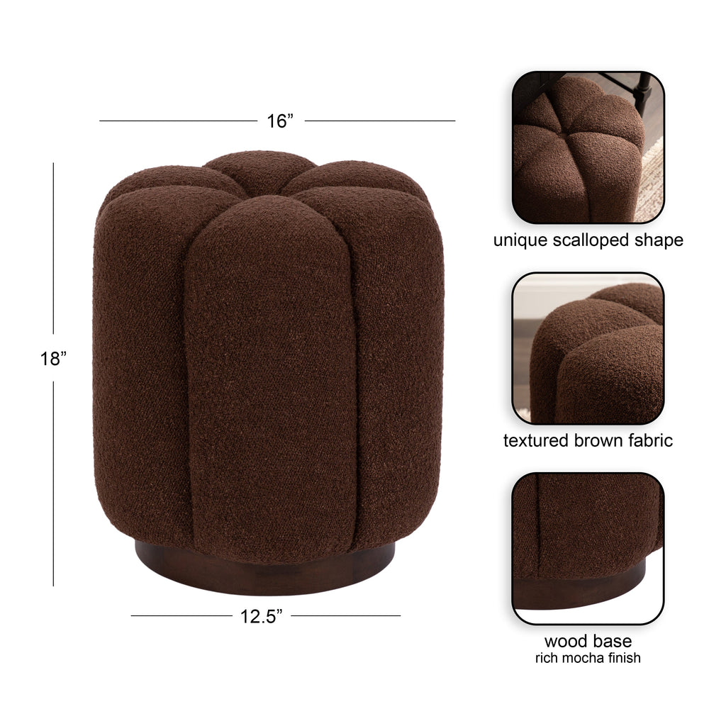 Tufted Round Ottoman