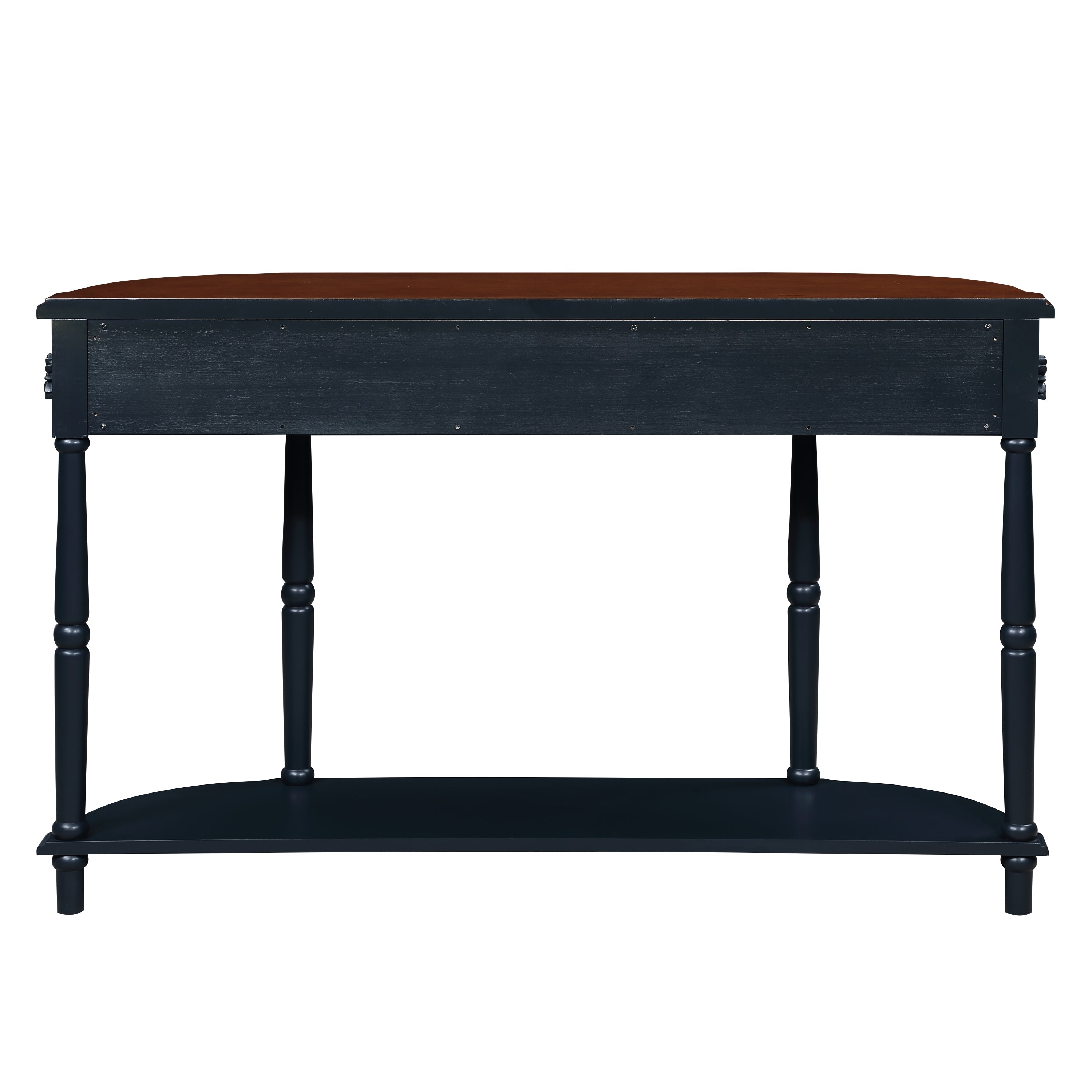 Curved Console Table with Drawers