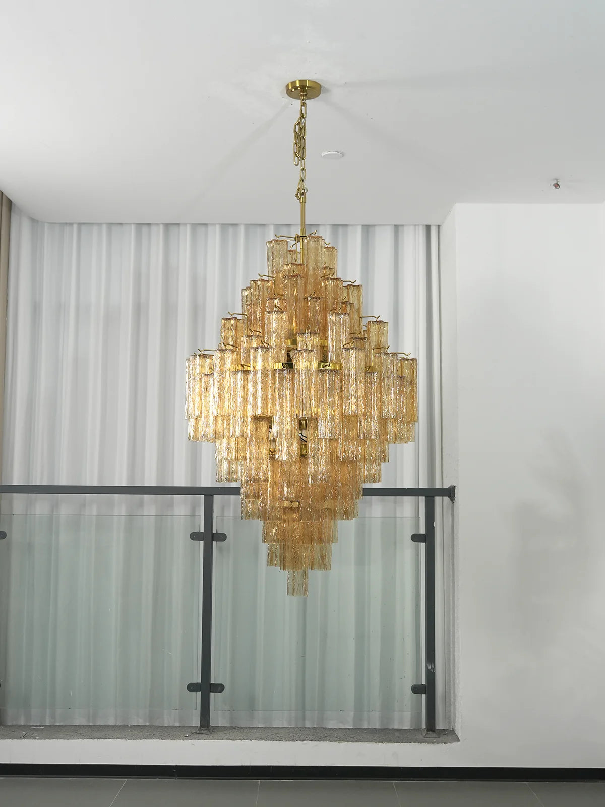 Star Shaped Glass Addis Diamond Chandelier