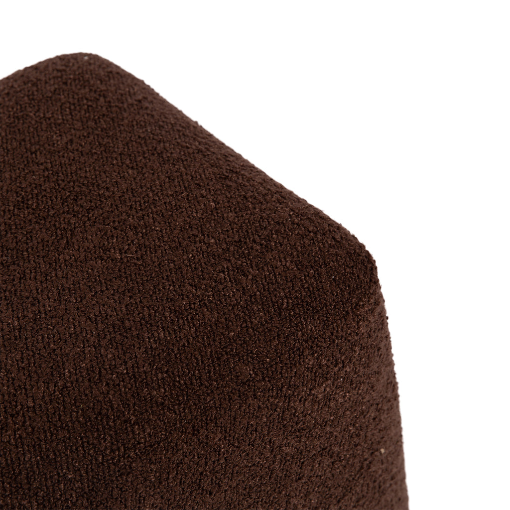 Scallop-Edge Square Ottoman