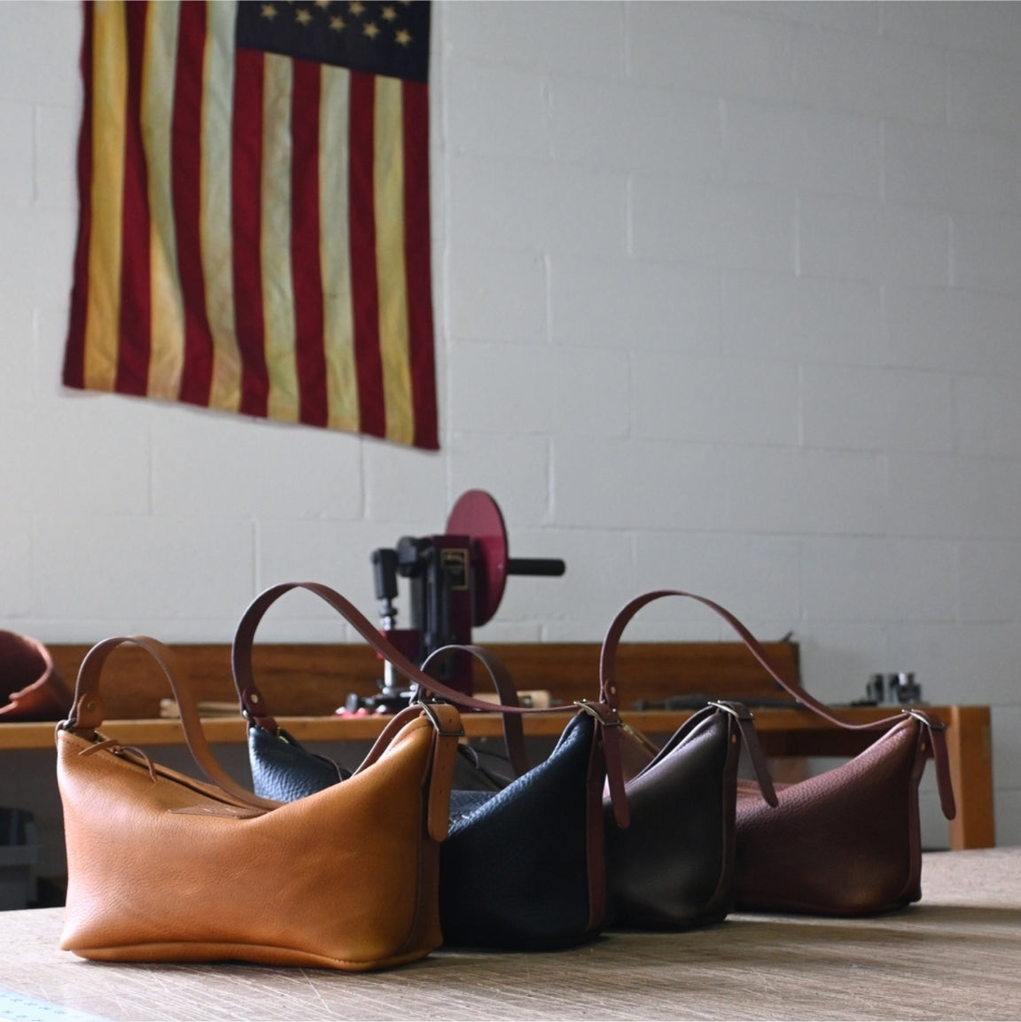 Solstice Leather Shoulder Bag