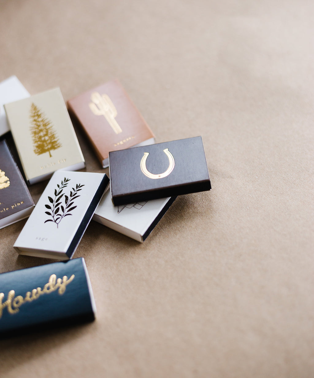Saguaro Cactus Match Box | Desert Candle Accessory