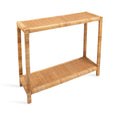 Rattan Console Table