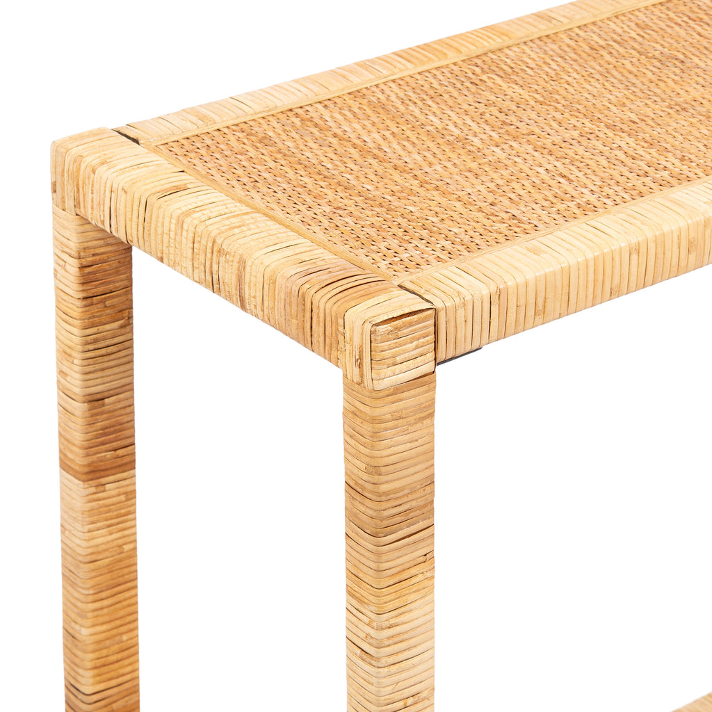Rattan Console Table