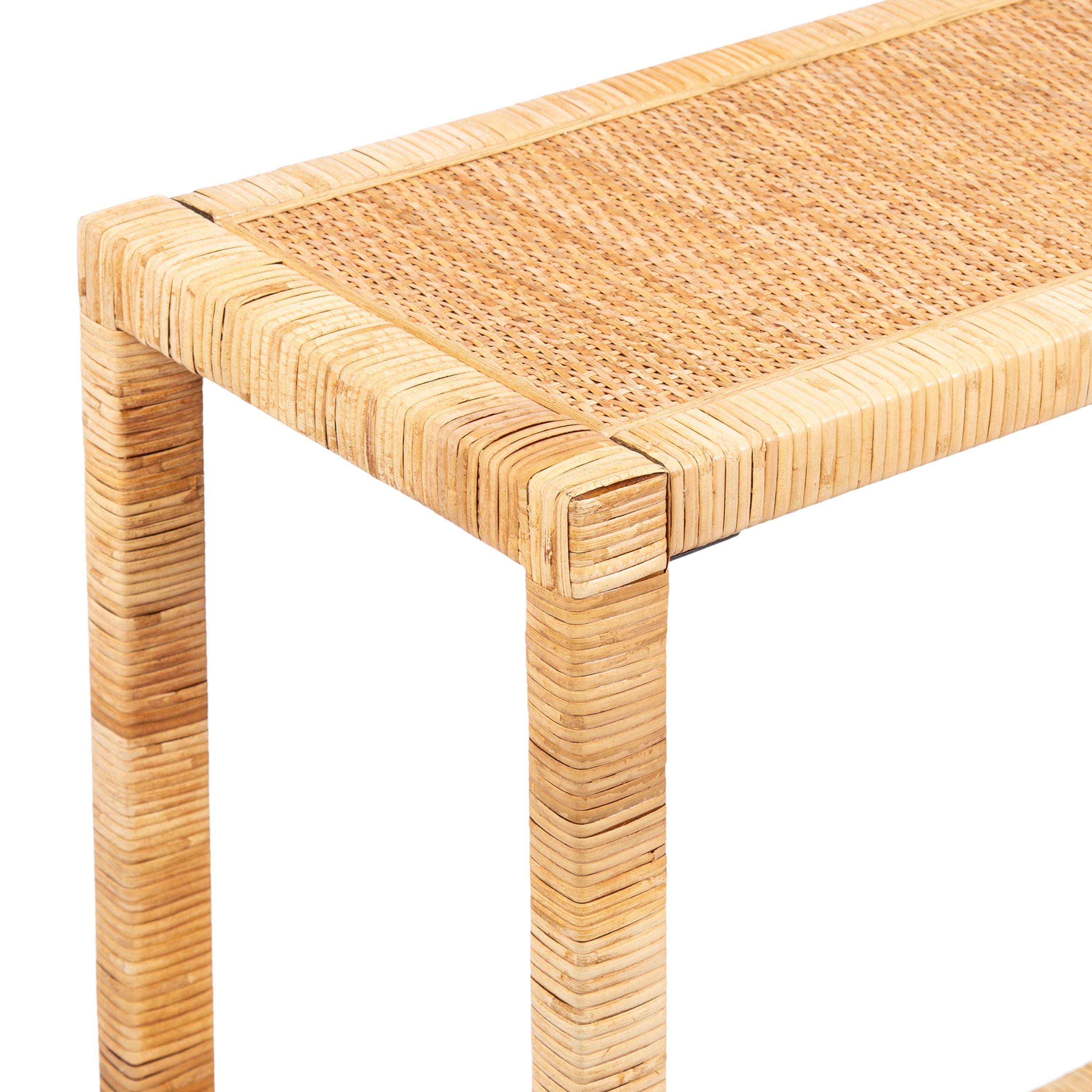 Rattan Console Table