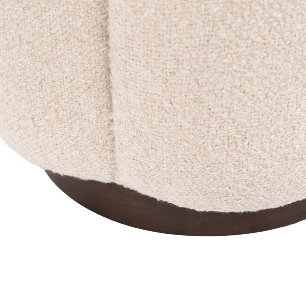Tufted Round Ottoman